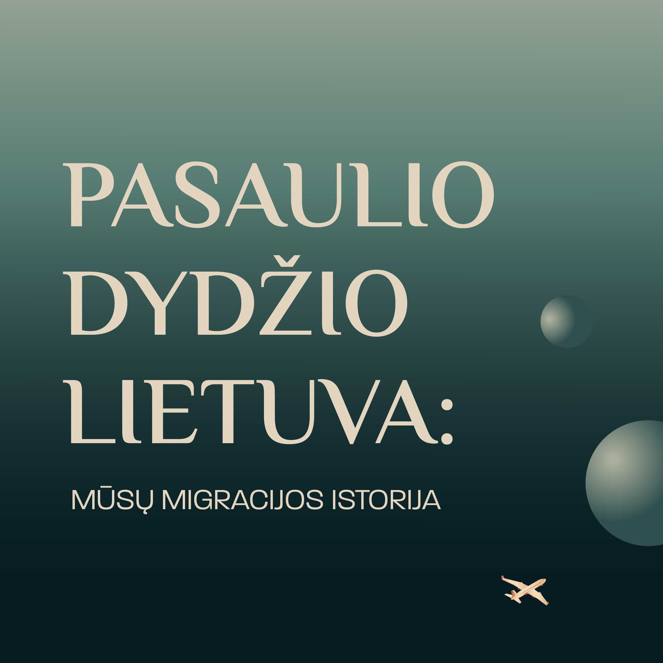 Lietuvos nacionalinis muziejus Pasaulio dydžio Lietuva: mūsų migracijos istorija